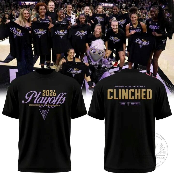 ...Golden State Valkyries Playoffs 2026 Limited Shirt v3