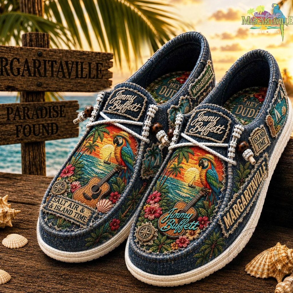 Jimmy Buffett Margaritaville Paradise Found Tropical Sunset Shoes Jimmy Buffett Margaritaville Paradise Found Tropical Sunset Shoes