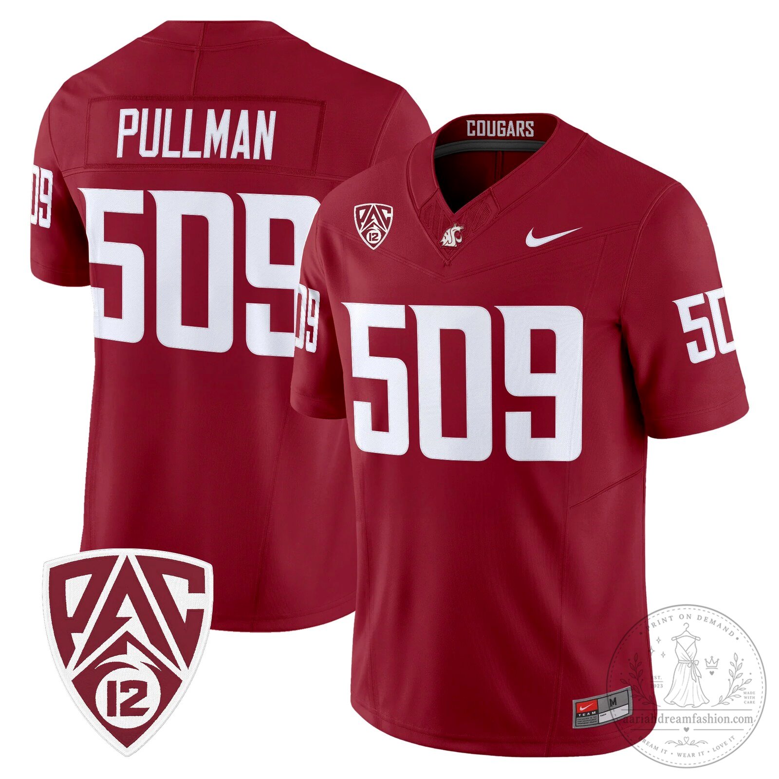 Washington State Cougars Football Team Pinnick Number 12 Vapor Limited Jersey 60 Washington State Cougars Football Team Pinnick Number 12 Vapor Limited Jersey