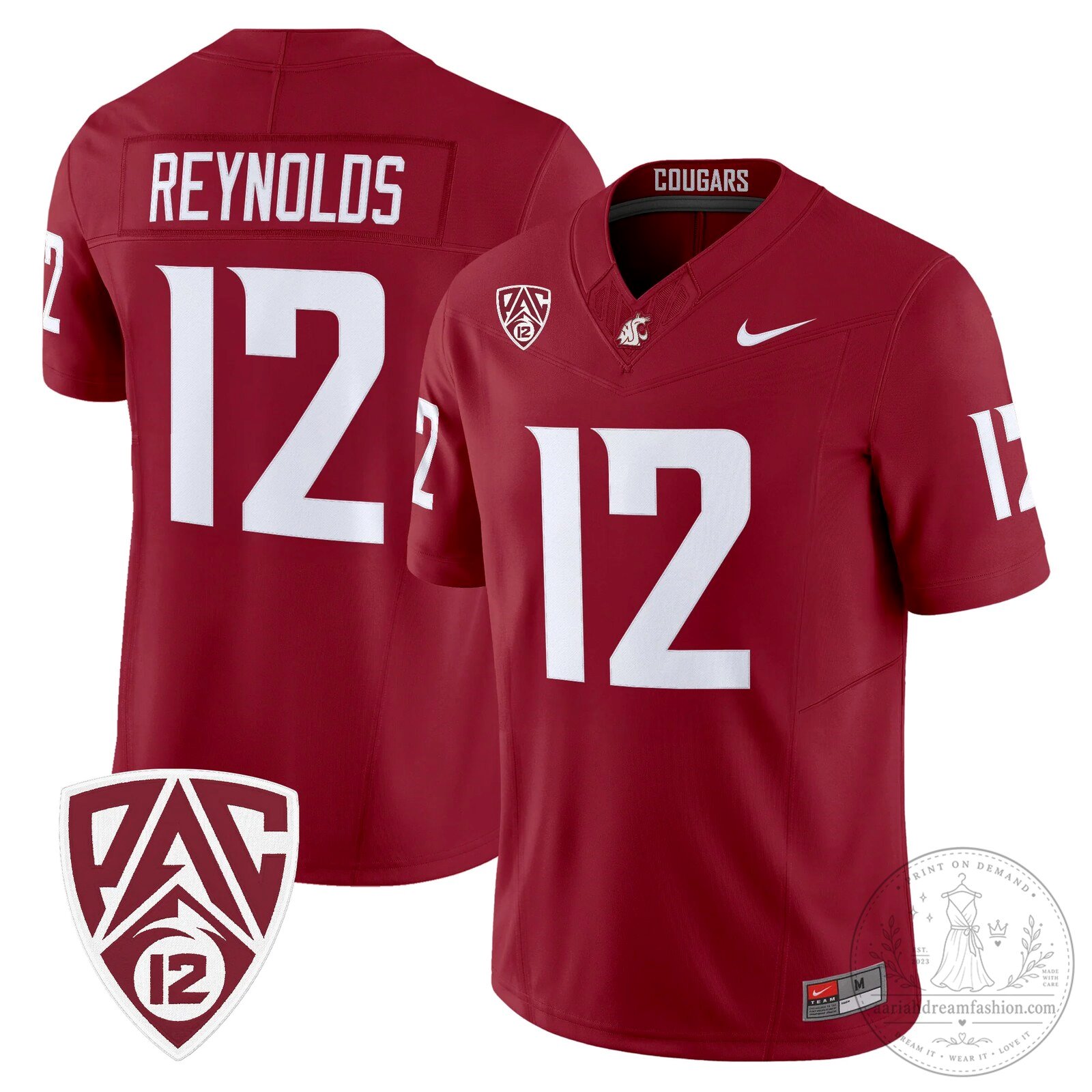 Washington State Cougars Football Team Pinnick Number 12 Vapor Limited Jersey 65 Washington State Cougars Football Team Pinnick Number 12 Vapor Limited Jersey