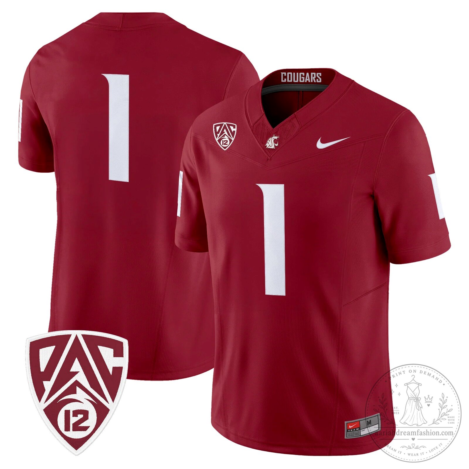 Washington State Cougars Football Team Pinnick Number 12 Vapor Limited Jersey 69 Washington State Cougars Football Team Pinnick Number 12 Vapor Limited Jersey