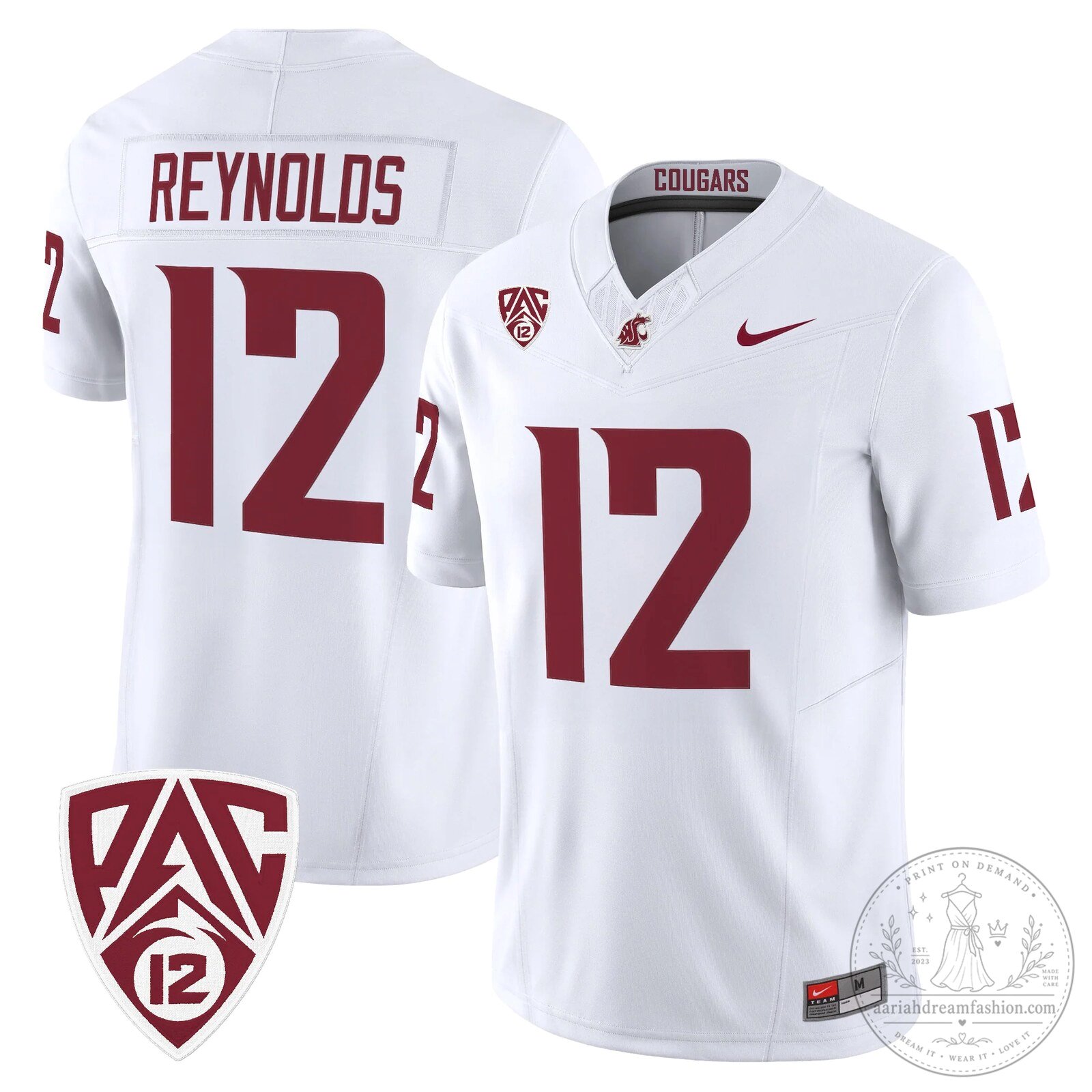 Washington State Cougars Football Team Pinnick Number 12 Vapor Limited Jersey 76 Washington State Cougars Football Team Pinnick Number 12 Vapor Limited Jersey