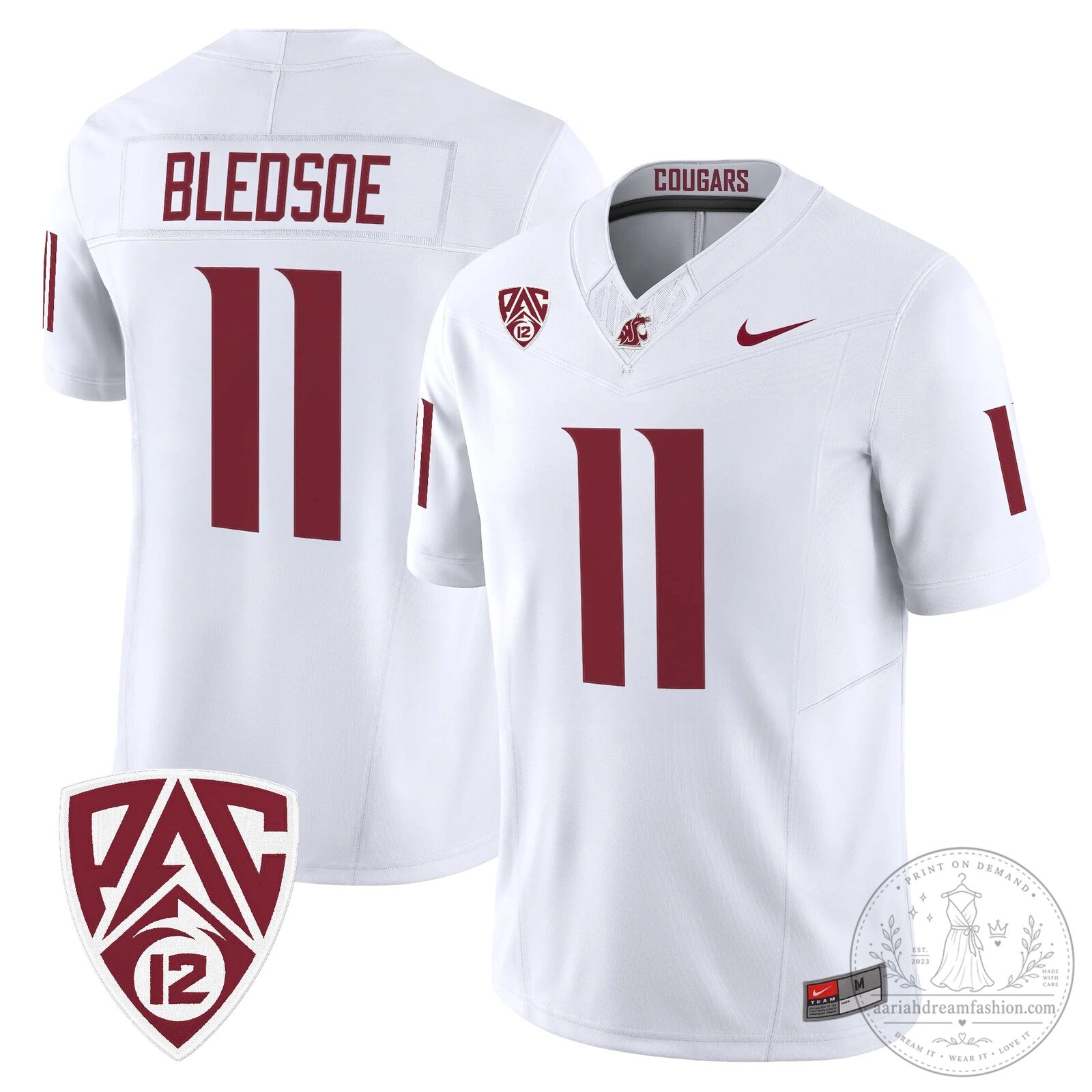 Washington State Cougars Football Team Pinnick Number 12 Vapor Limited Jersey 77 Washington State Cougars Football Team Pinnick Number 12 Vapor Limited Jersey