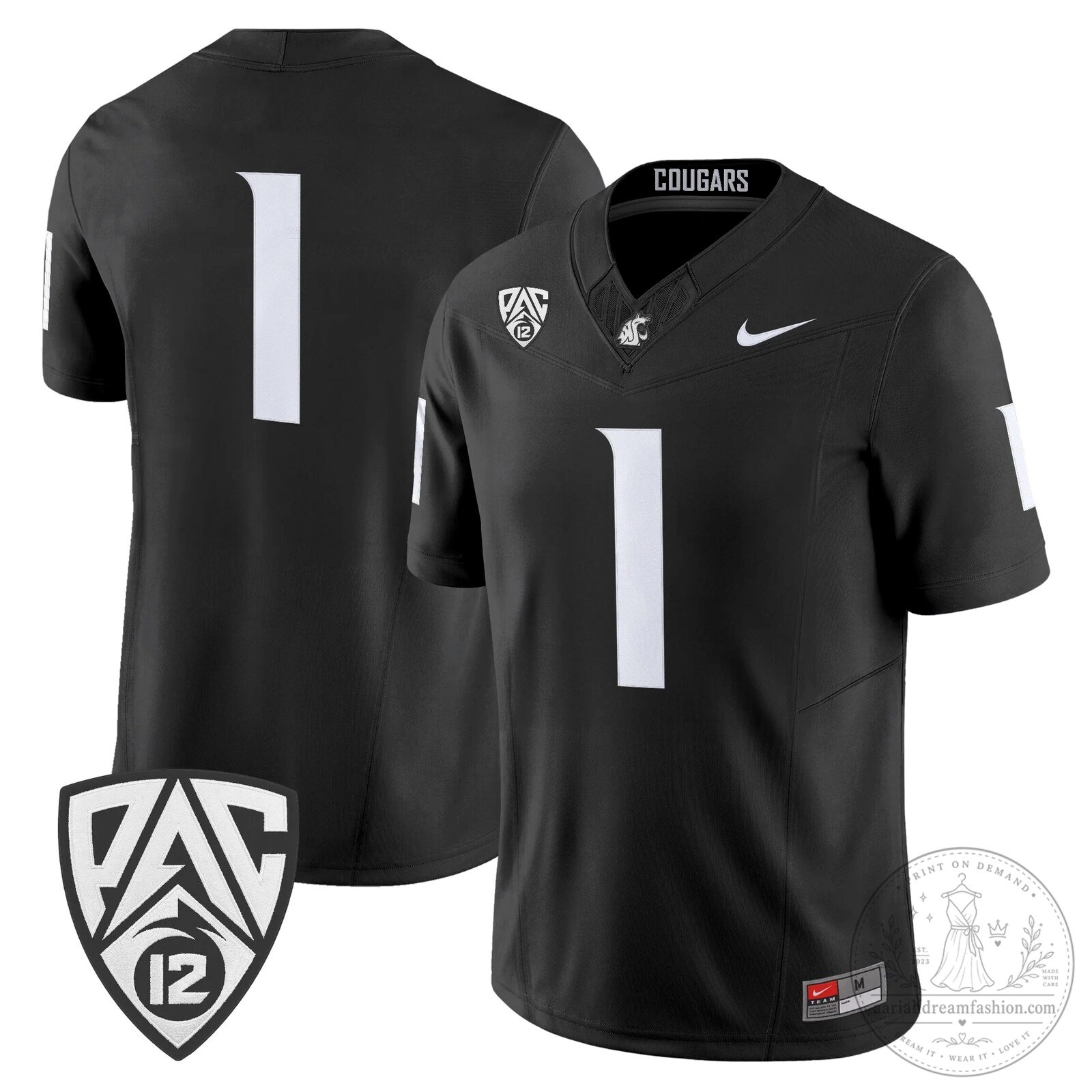 Washington State Cougars Football Team Pinnick Number 12 Vapor Limited Jersey 89 Washington State Cougars Football Team Pinnick Number 12 Vapor Limited Jersey