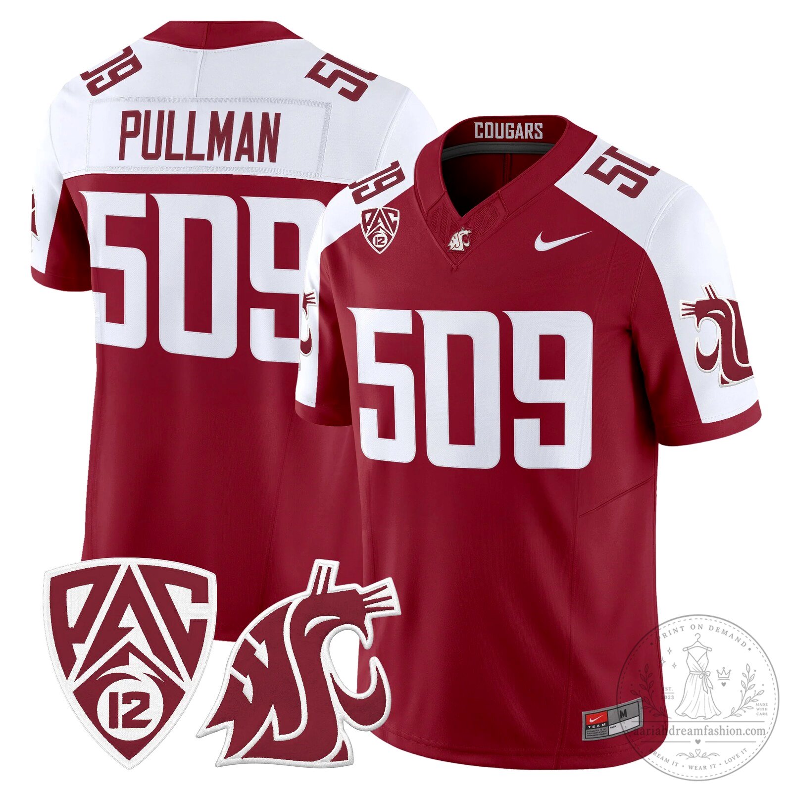 Washington State Cougars Football Team Pinnick Number 12 Vapor Limited Jersey 93 Washington State Cougars Football Team Pinnick Number 12 Vapor Limited Jersey