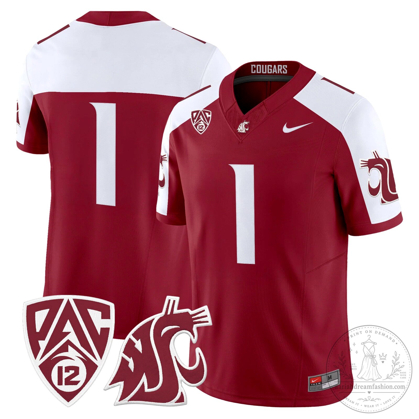 Washington State Cougars Football Team Pinnick Number 12 Vapor Limited Jersey 99 Washington State Cougars Football Team Pinnick Number 12 Vapor Limited Jersey