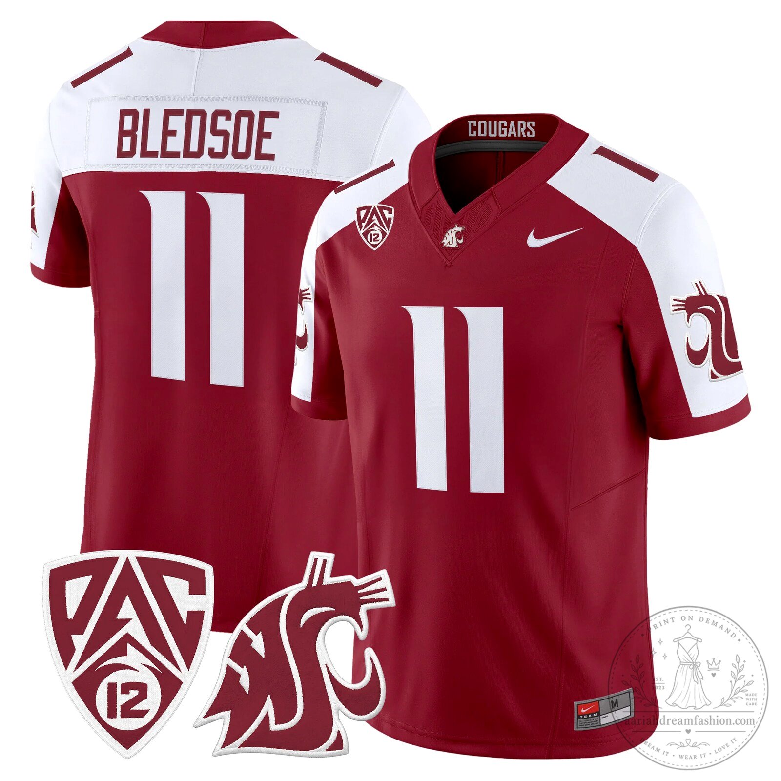 Washington State Cougars Football Team Pinnick Number 12 Vapor Limited Jersey 100 Washington State Cougars Football Team Pinnick Number 12 Vapor Limited Jersey