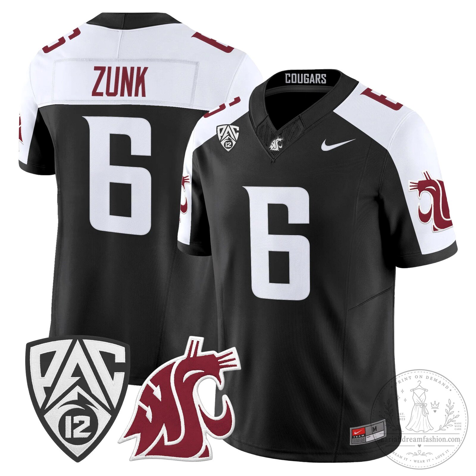 Washington State Cougars Football Team Pinnick Number 12 Vapor Limited Jersey 106 Washington State Cougars Football Team Pinnick Number 12 Vapor Limited Jersey