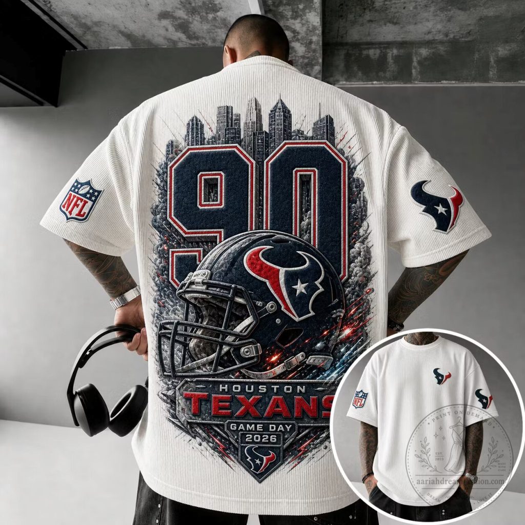 Houston Texans NFL Football Team Game Day 2026 Short-Sleeve T-Shirt Houston Texans NFL Football Team Game Day 2026 Short-Sleeve T-Shirt
