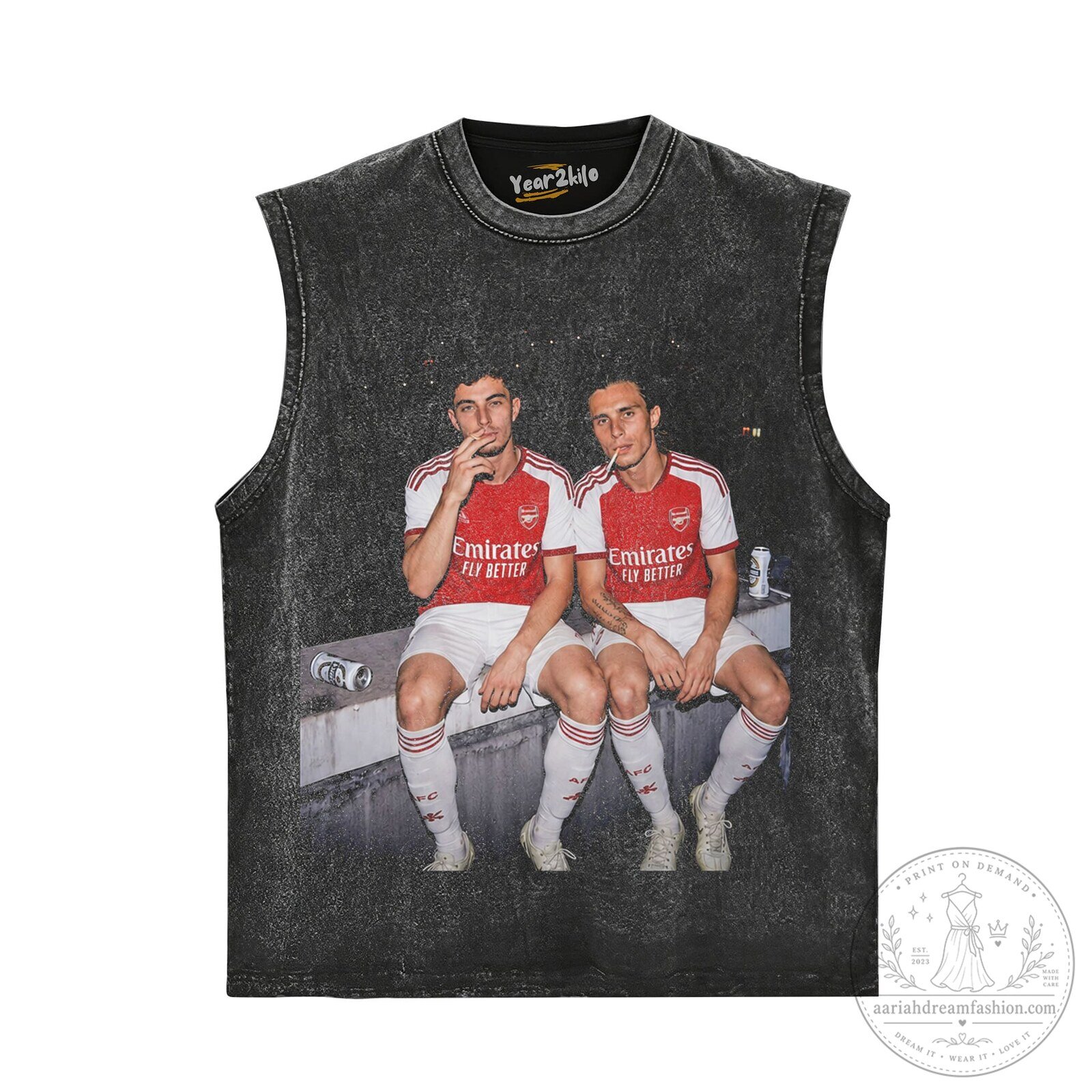 Kai Havertz and Riccardo Calafiori Arsenal Football Club Fan T-Shirt 17 Kai Havertz and Riccardo Calafiori Arsenal Football Club Fan T-Shirt