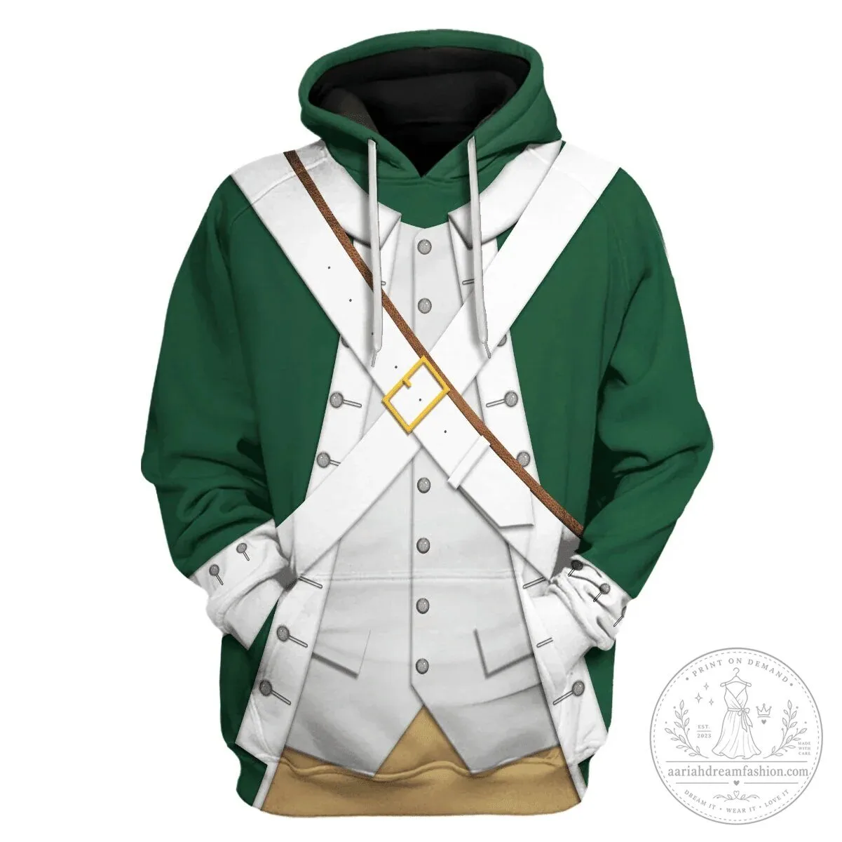 Continental Marine Corps 1775 Historical Cosplay Costume Hoodie Set 19 Continental Marine Corps 1775 Historical Cosplay Costume Hoodie Set