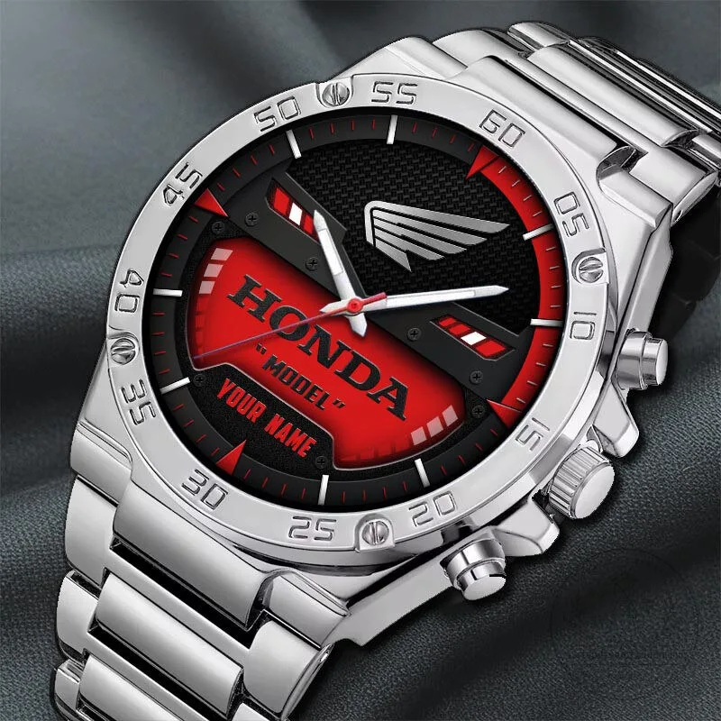 Honda Motor Company Personalized Stainless Steel Watch