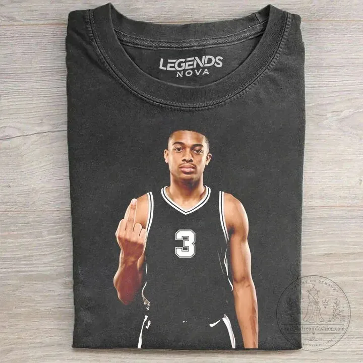 Keldon Johnson San Antonio Spurs Basketball Player Number 3 T-Shirt