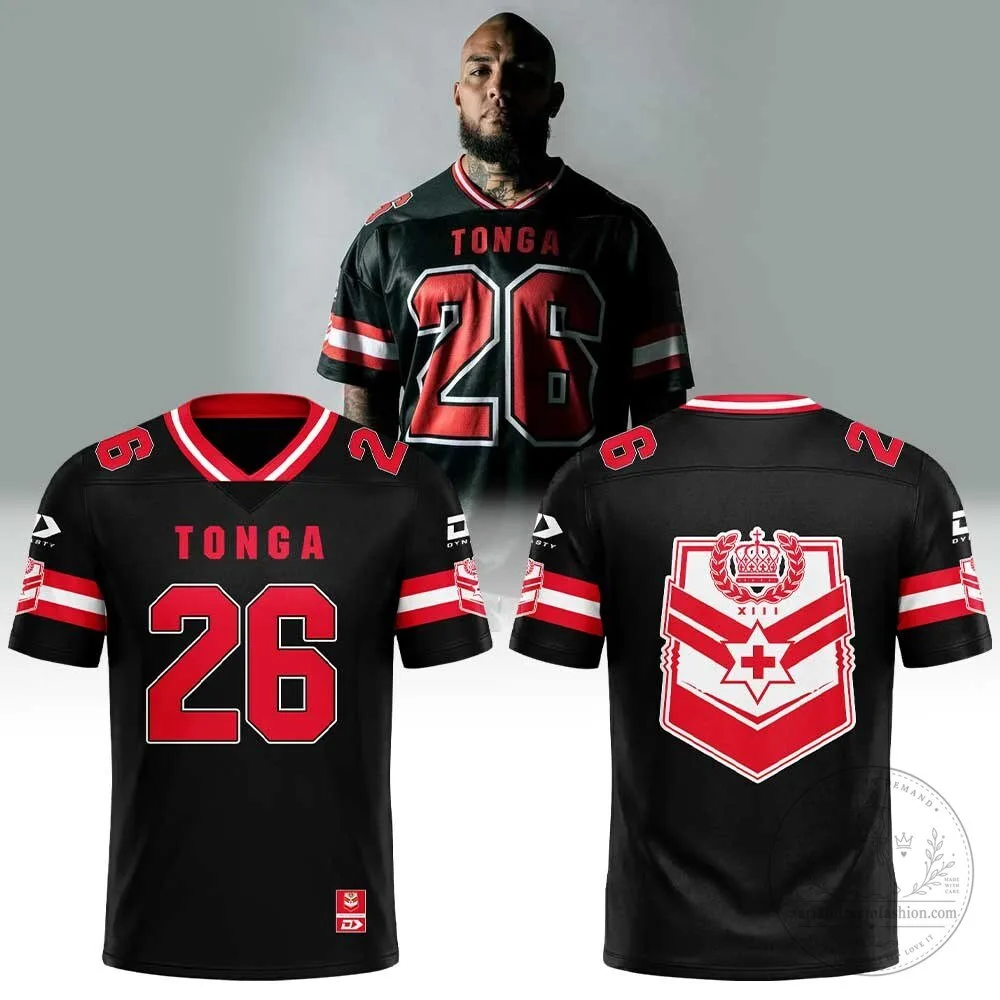 2026 Collection Football Jersey for Tonga Rugby League World Championship