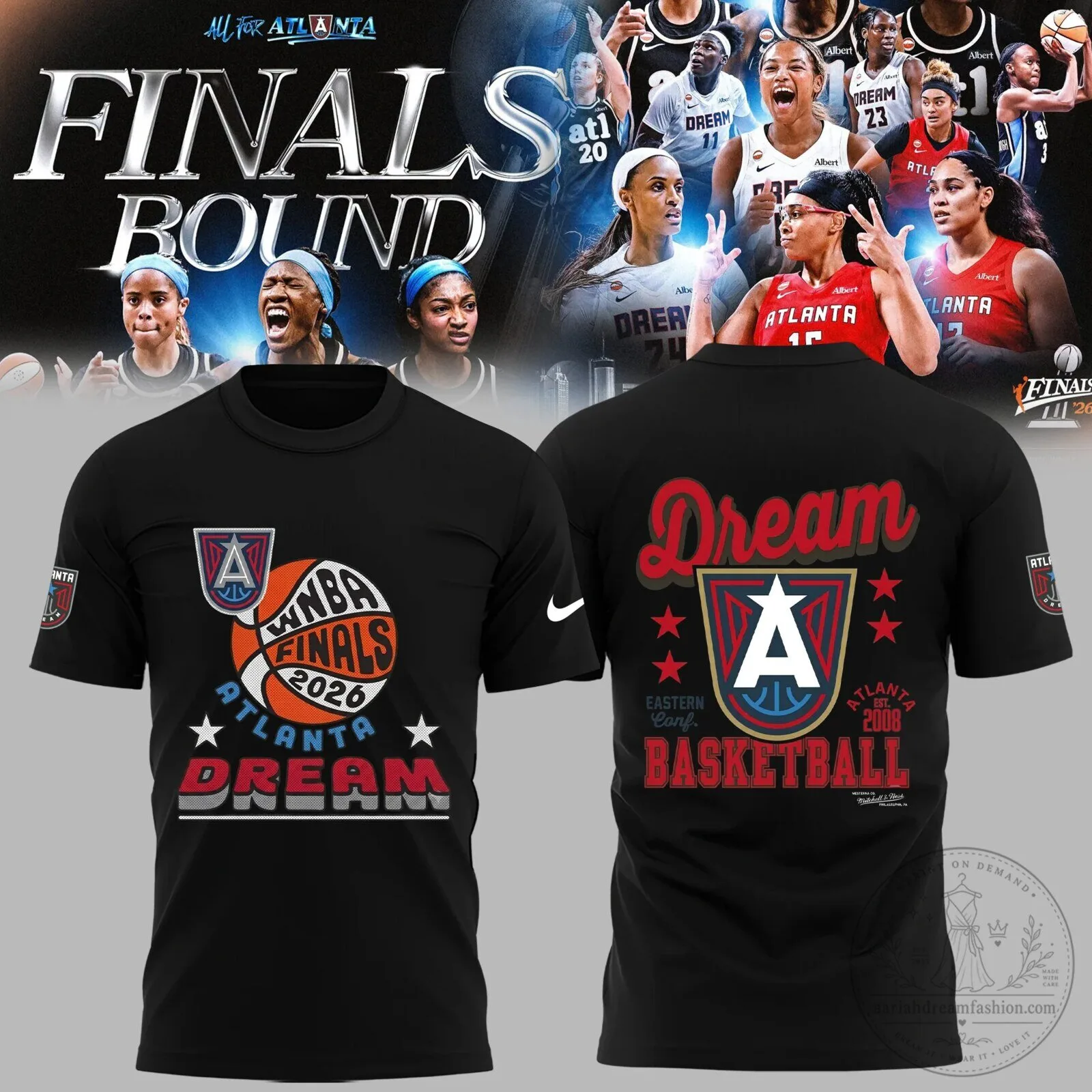 WNBA Finals 2026 Atlanta Dream Basketball Fan T-Shirt
