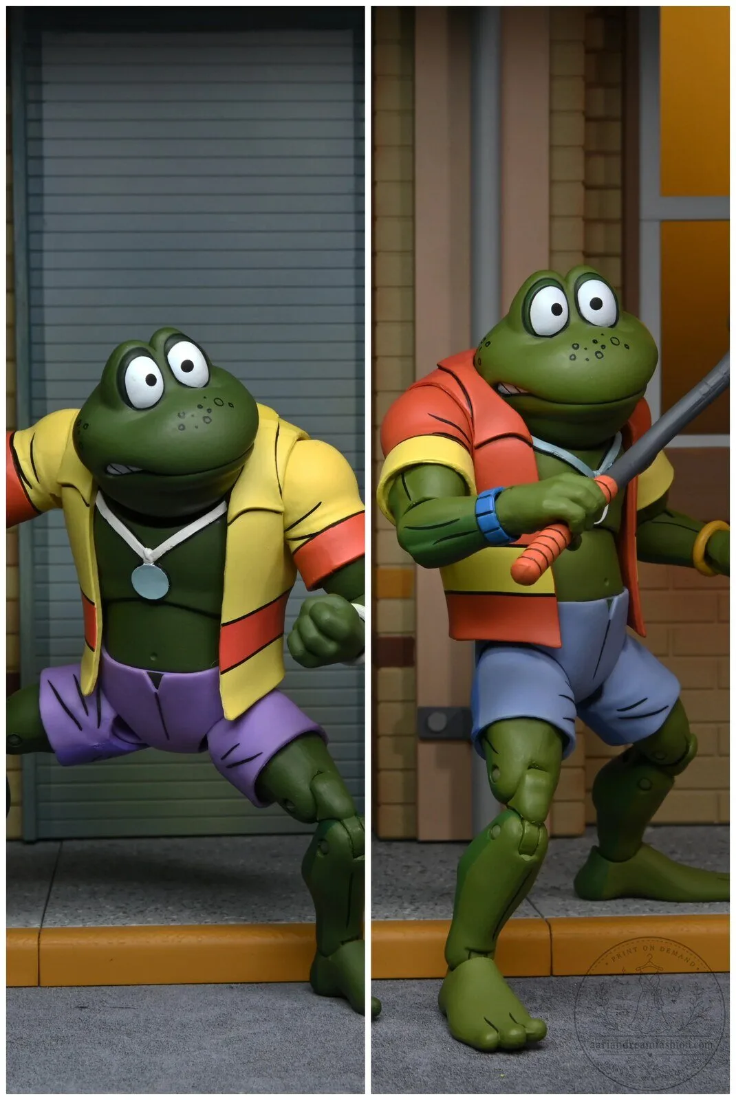 Teenage Mutant Ninja Turtles Napoleon and Attila Frogs Action Figure 2-Pack